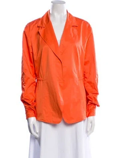 Pre-owned Lafayette 148 Blazer In Red