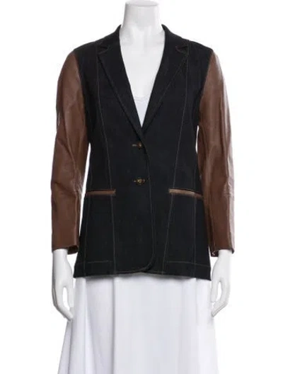 Pre-owned Lafayette 148 Blazer W/ Tags In Black