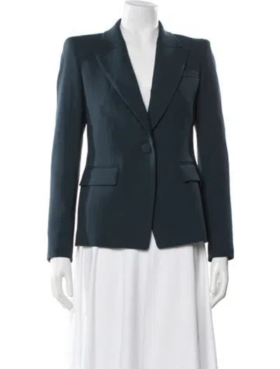 Pre-owned Lafayette 148 Blazer W/ Tags In Blue