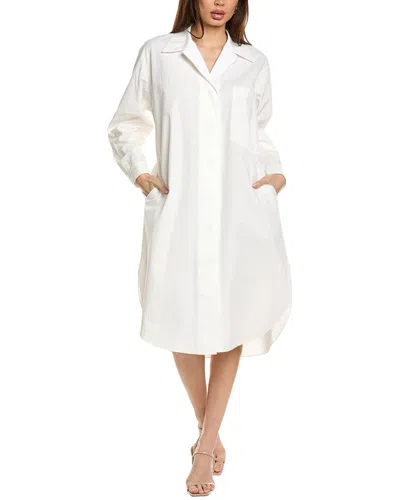 LAFAYETTE 148 BLOUSON SLEEVE DUSTER DRESS