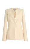 Lafayette 148 Boucle Tailored Jacket In White