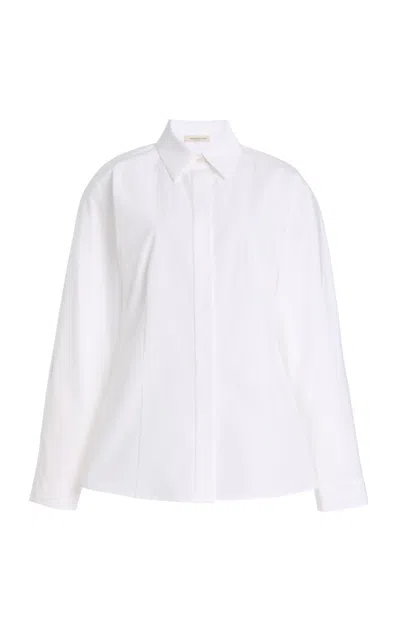 Lafayette 148 Bridgehampton Organic Cotton Poplin Shirt