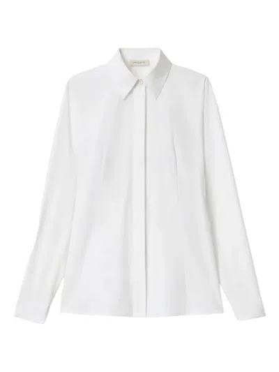 LAFAYETTE 148 BRIDGEHAMPTON POPLIN SHIRT