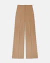 Lafayette 148 Camel Hair Thames Wide Leg Pant In Camel