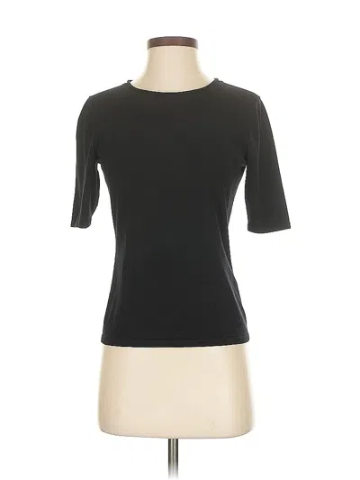 Pre-owned Lafayette 148 Cardigan Sweater In Black