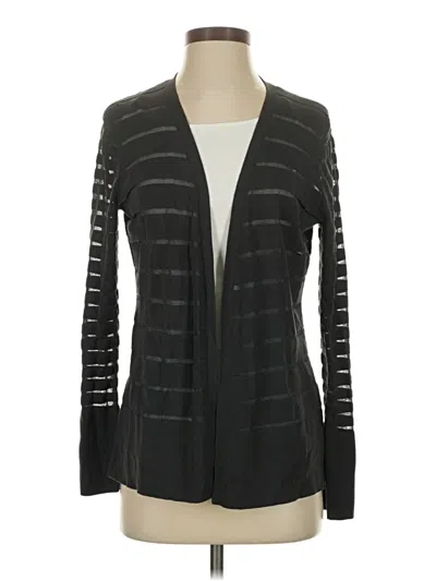 Pre-owned Lafayette 148 Cardigan Sweater In Black