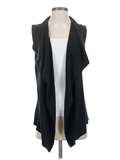 Pre-owned Lafayette 148 Cardigan Sweater In Black