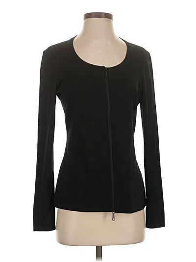 Pre-owned Lafayette 148 Cardigan Sweater In Black