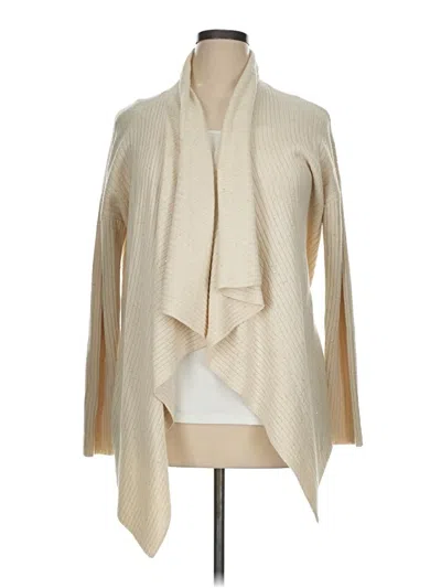 Pre-owned Lafayette 148 Cardigan Sweater In Ivory