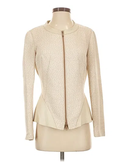 Pre-owned Lafayette 148 Cardigan Sweater In Ivory
