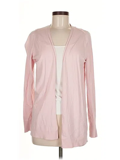 Pre-owned Lafayette 148 Cardigan Sweater In Pink