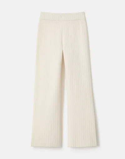 Lafayette 148 Cashmere & Finespun Voile Ankle Pant In Neutral