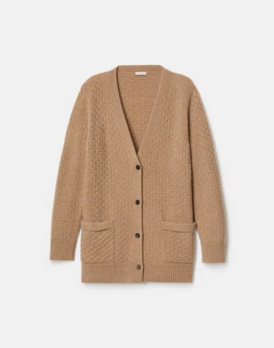 Lafayette 148 Cashmere Basket Stitch Pocket Cardigan