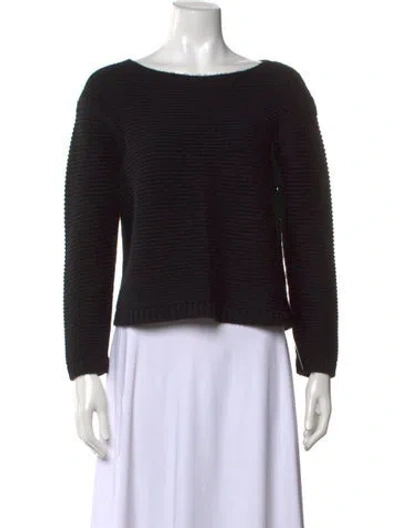 Pre-owned Lafayette 148 Cashmere Crew Neck Sweater In Multi