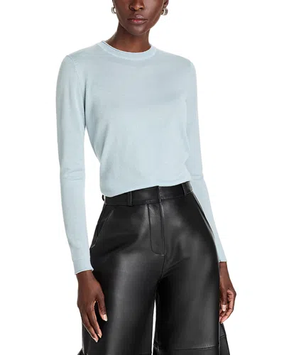 Lafayette 148 Cashmere Crewneck Sweater In Venetian Sky