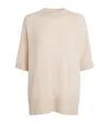 Lafayette 148 Cashmere Mock-neck Sweater In White