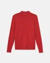 LAFAYETTE 148 CASHMERE MOCKNECK SWEATER