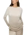 Lafayette 148 Cashmere Sequinned Ombre Sweater In Hickory Omre