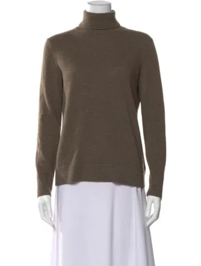 Pre-owned Lafayette 148 Cashmere Turtleneck Sweater