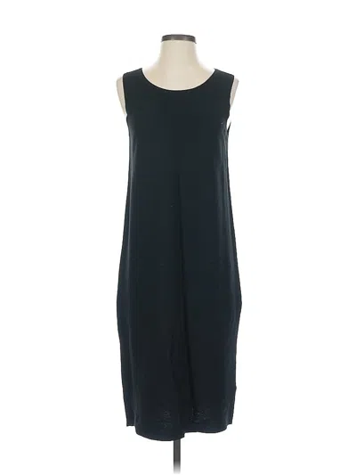 Pre-owned Lafayette 148 Casual Dress In Black