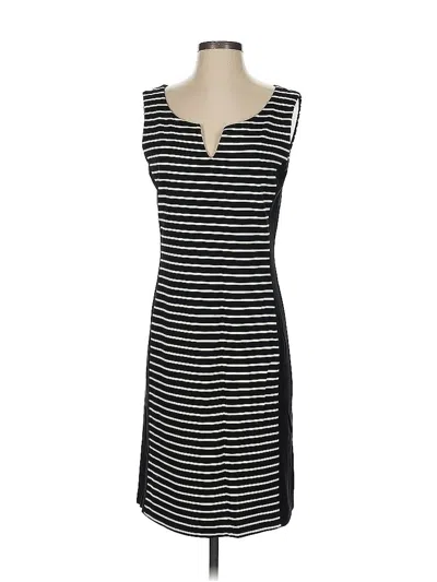 Pre-owned Lafayette 148 Casual Dress In Black