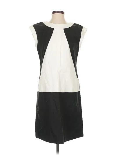 Pre-owned Lafayette 148 Casual Dress In Black