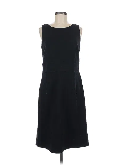 Pre-owned Lafayette 148 Casual Dress In Black