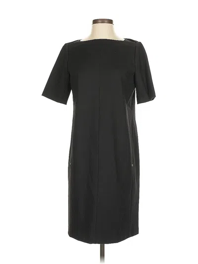 Pre-owned Lafayette 148 Casual Dress In Black