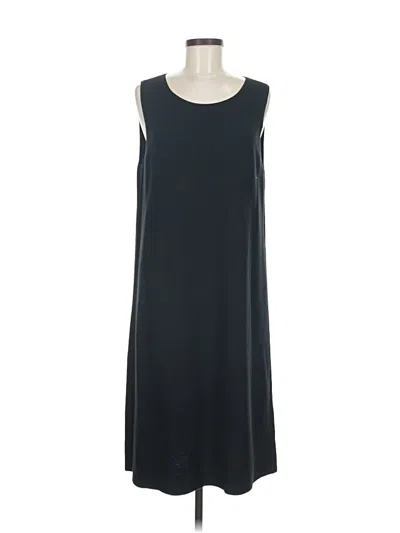 Pre-owned Lafayette 148 Casual Dress In Black
