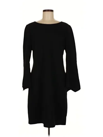 Pre-owned Lafayette 148 Casual Dress In Black