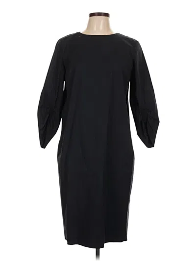 Pre-owned Lafayette 148 Casual Dress In Black