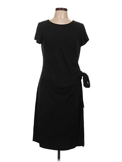 Pre-owned Lafayette 148 Casual Dress In Black