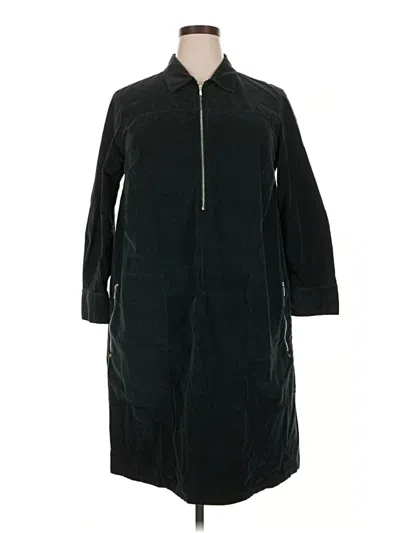 Pre-owned Lafayette 148 Casual Dress In Black