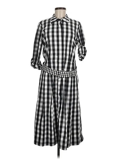 Pre-owned Lafayette 148 Casual Dress In Black