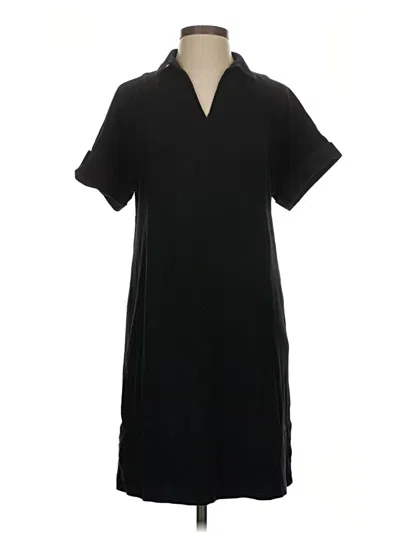 Pre-owned Lafayette 148 Casual Dress In Black