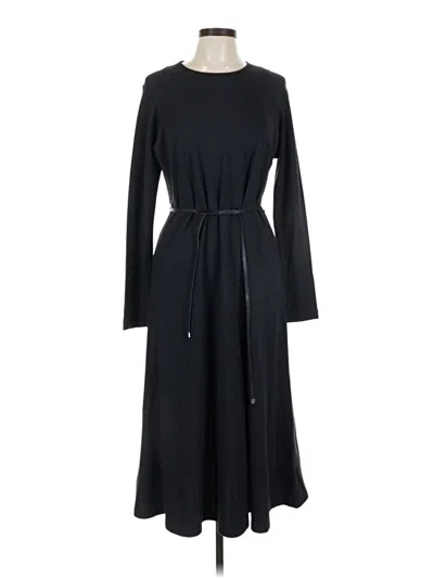 Pre-owned Lafayette 148 Casual Dress In Black