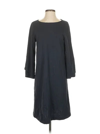Pre-owned Lafayette 148 Casual Dress In Gray