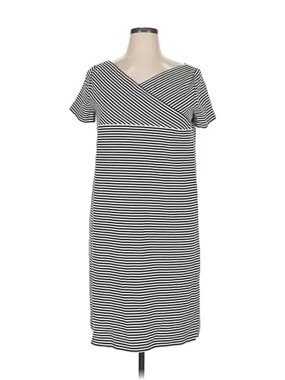 Pre-owned Lafayette 148 Casual Dress In Gray