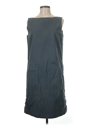 Pre-owned Lafayette 148 Casual Dress In Gray
