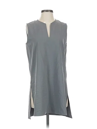 Pre-owned Lafayette 148 Casual Dress In Gray