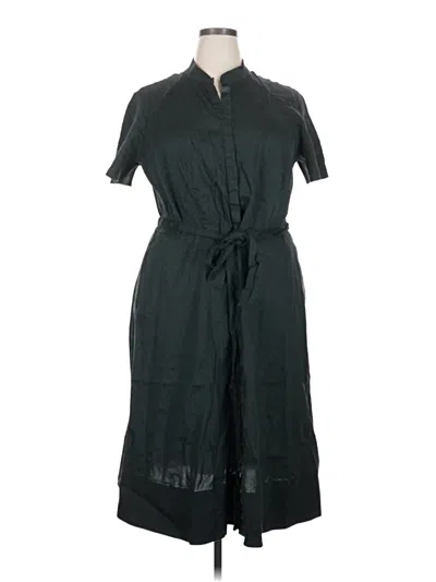 Pre-owned Lafayette 148 Casual Dress In Green