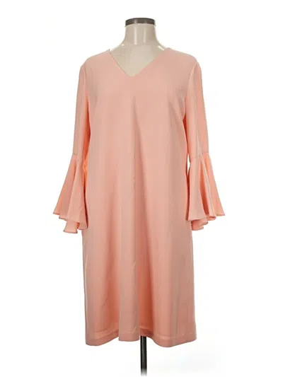 Pre-owned Lafayette 148 Casual Dress In Pink