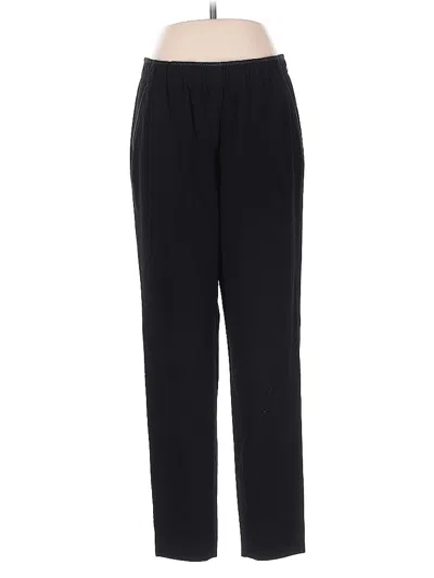 Pre-owned Lafayette 148 Casual Pants In Black