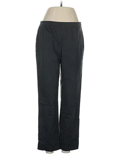 Pre-owned Lafayette 148 Casual Pants In Black