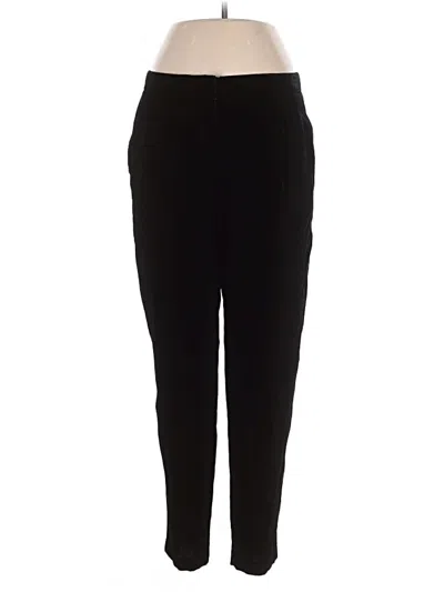 Pre-owned Lafayette 148 Casual Pants In Black