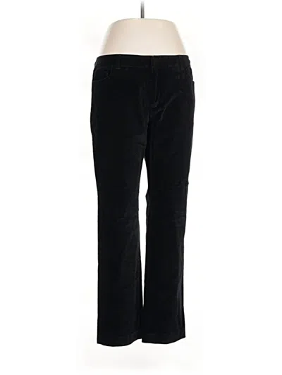 Pre-owned Lafayette 148 Casual Pants In Black