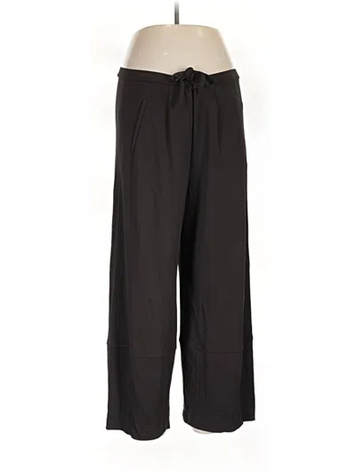 Pre-owned Lafayette 148 Casual Pants In Black