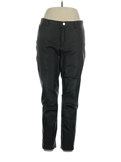 Pre-owned Lafayette 148 Casual Pants In Black