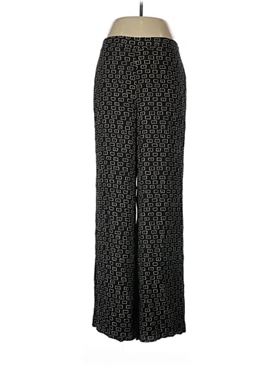 Pre-owned Lafayette 148 Casual Pants In Black