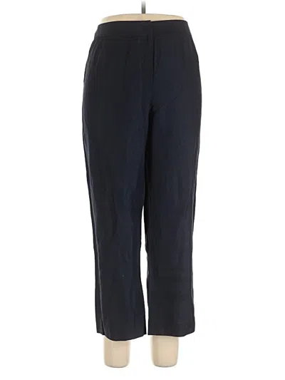 Pre-owned Lafayette 148 Casual Pants In Blue